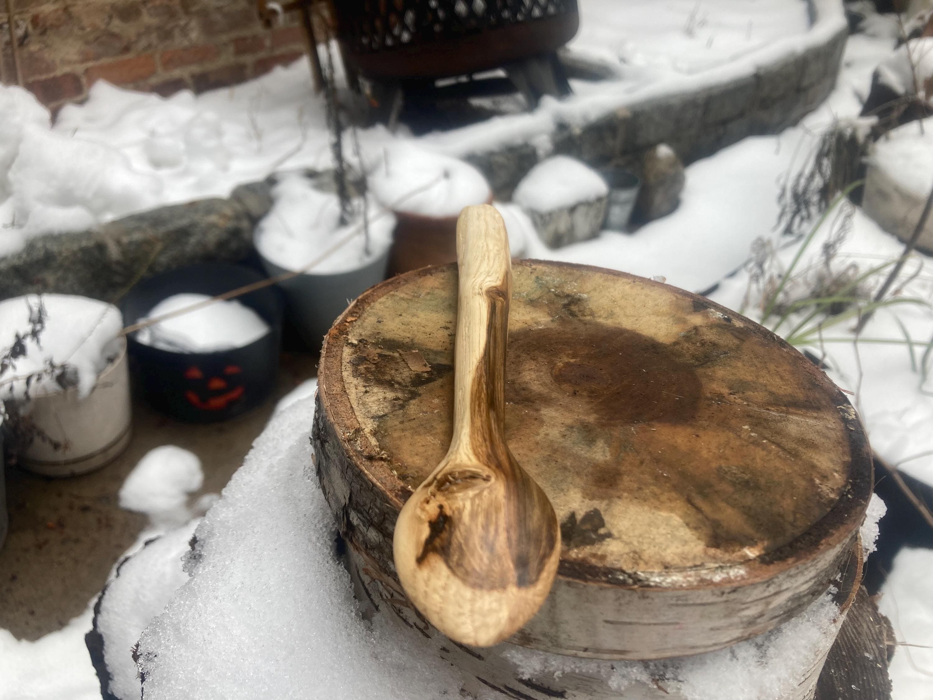 hand carved spoon image 3