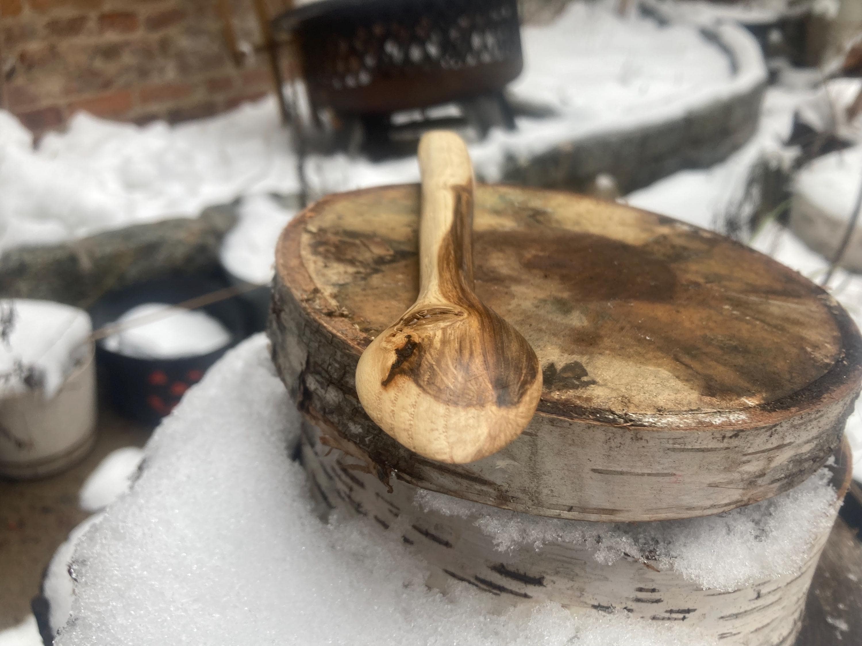 hand carved spoon image 4